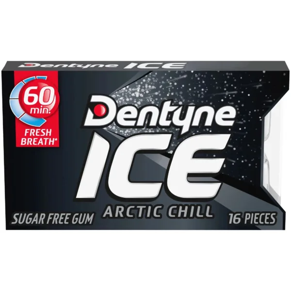 Sugar-free gum, 16 pieces