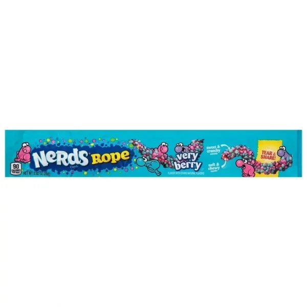 Nerds Rope Very Berry packaging