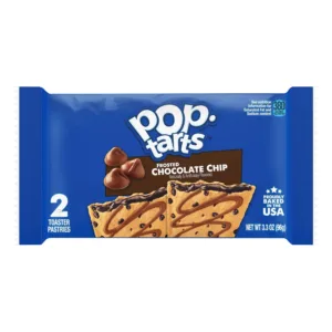 Frosted chocolate chip toaster pastry package