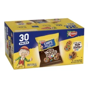 Keebler cookies with M&M's Minis