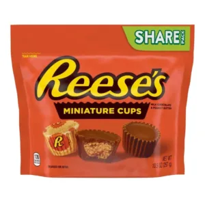 Reese's candy orange bag