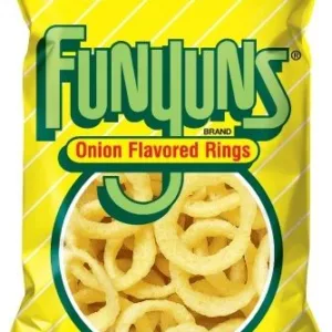 Yellow bag of onion-flavored Funyuns