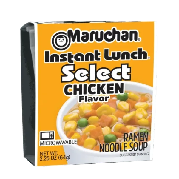 Instant Lunch Microwaveable Soup Package
