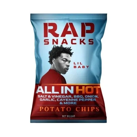 Rap Snacks All In Hot potato chips
