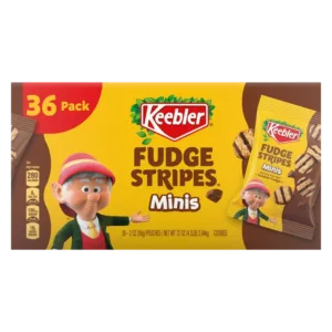 Keebler elf on cookie box