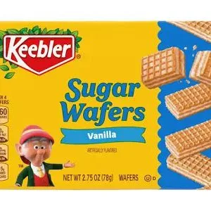 Yellow package of Keebler wafers