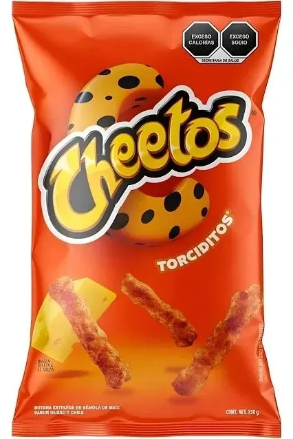 Cheetos Torciditos snack packaging