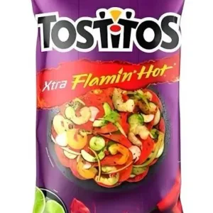 Tostitos Xtra Flamin' Hot chips bag