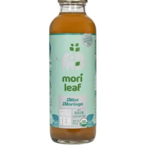 Mori Leaf Mint Moringa tea bottle