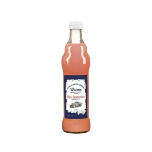 Pink grapefruit lemonade bottle