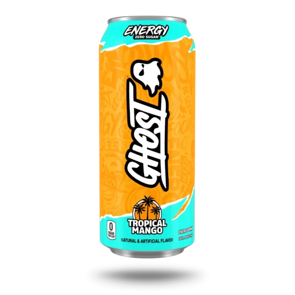 Mango energy drink can design