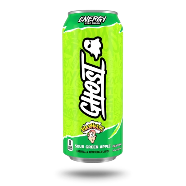 Zero sugar Ghost energy beverage