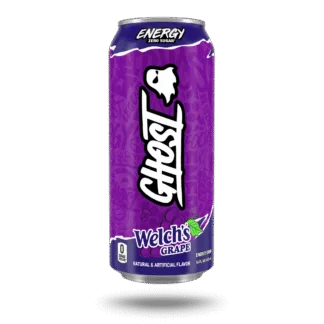 Grape Flavored Energy Drink Can