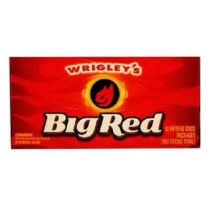Cinnamon flavor gum box