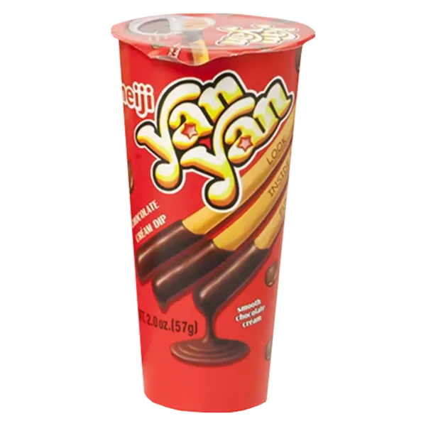 Red Yan Yan snack cup design
