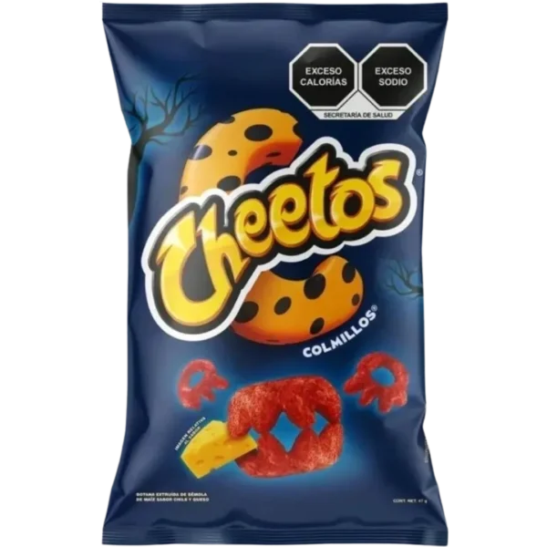 Cheetos Colmillos snack package