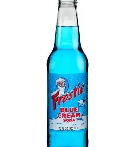 Frostie blue soda drink