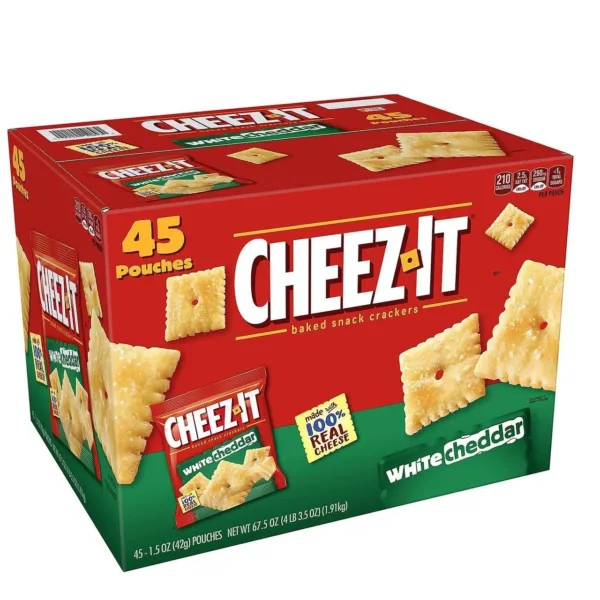 Cheez-It crackers with real cheese