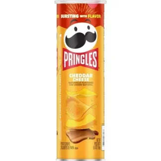 Pringles Cheddar Cheese flavor can