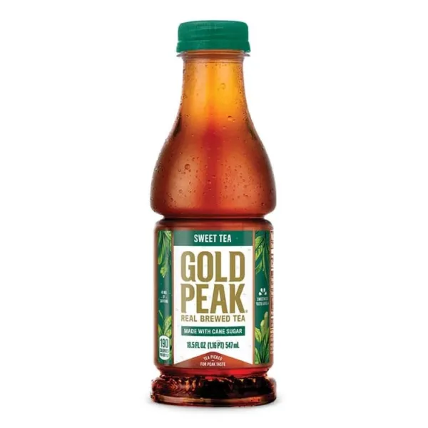 Gold Peak iced tea packaging