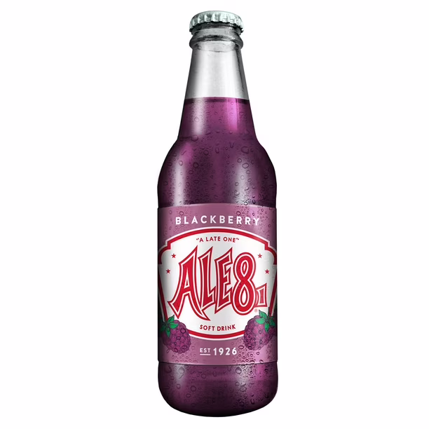 Ale-8-One - 24 Pack - Blackberry 12oz Glass