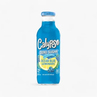 Blue Calypso Zero Sugar Ocean Blue lemonade bottle