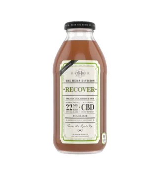 Harney & Sons Recover CBD Tea Elixir – 12 Pack 16oz Bottles