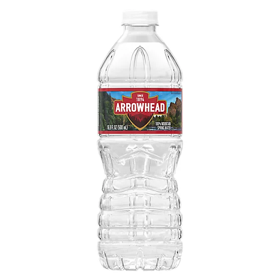 Arrowhead 16.9 oz plastic water bottle