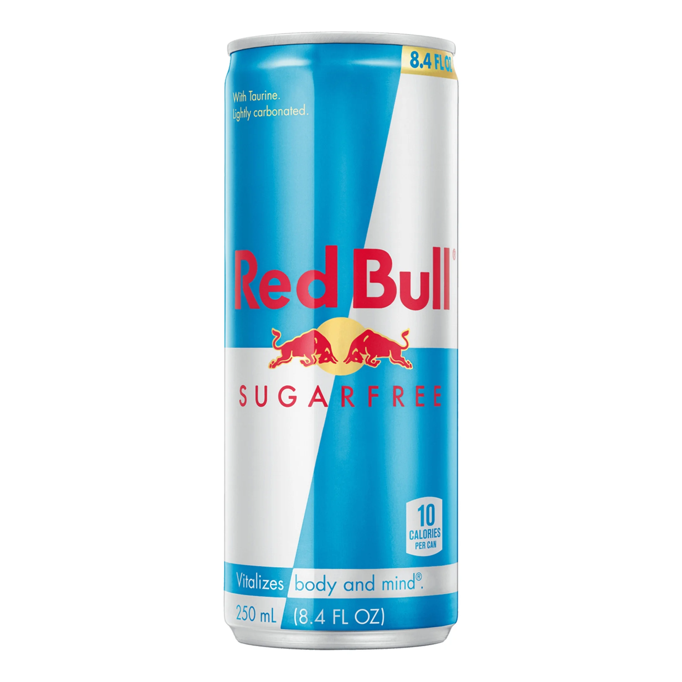 Red Bull sugar-free energy drink can