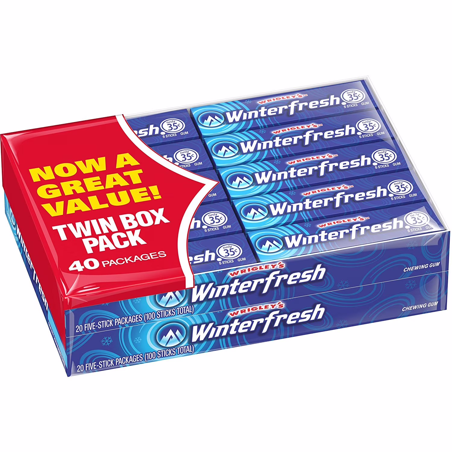 Wrigley's - 40 Pack - Winter Fresh