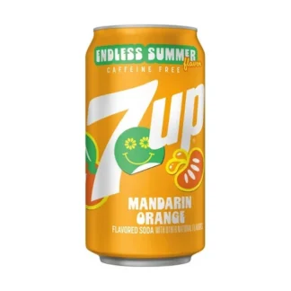 7UP Endless Summer Mandarin Orange - 24 Pack - 12oz (Cans)