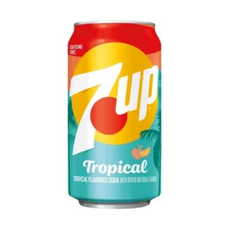 7UP Tropical Soda - 24 Pack - 12oz (Cans)