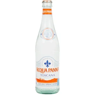 Acqua Panna Natural Spring Water – 24 Pack 500ml Glass