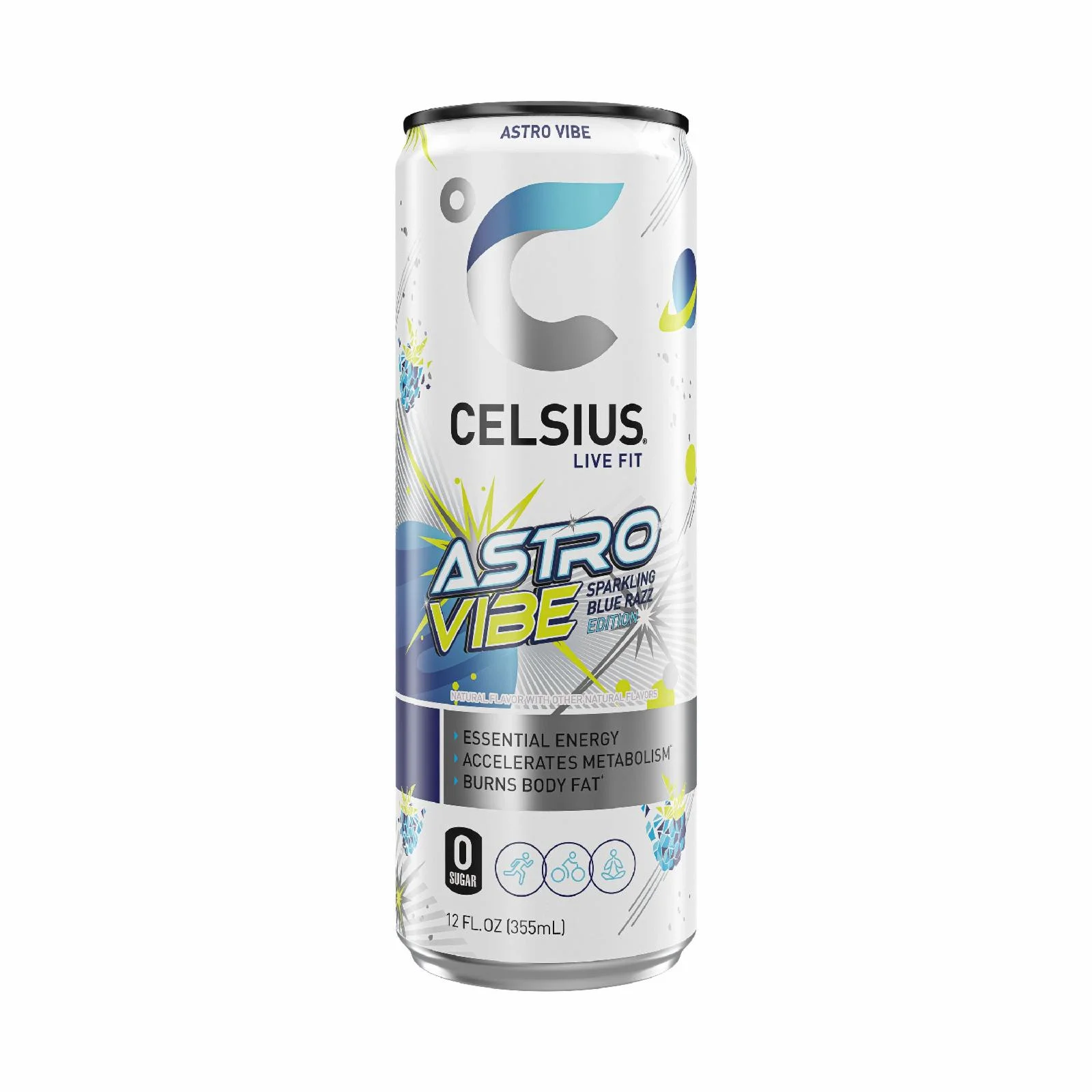 Celsius Energy Drink - 12 Pack - Astro Vibe 12oz (Can)
