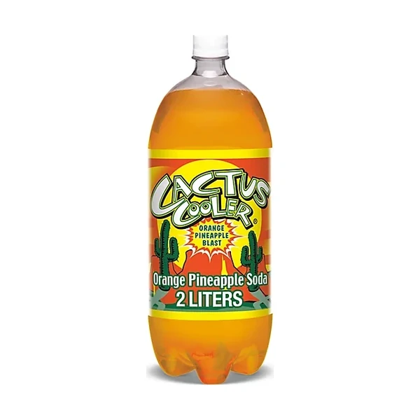 Cactus Cooler Orange Pineapple Soda - 8 Pack - 2L (Plastic)