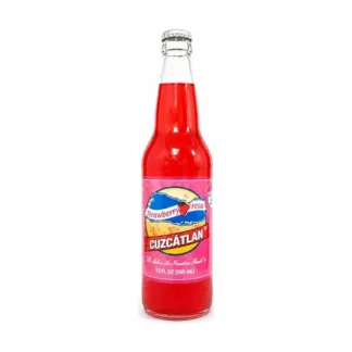 Cuzcatlan Strawberry Soda - 24 Pack - 12oz (Glass)