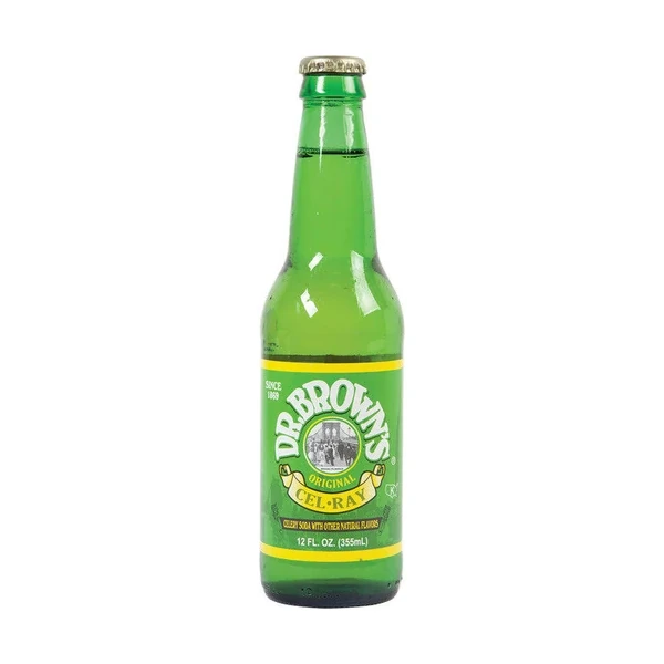 Dr. Brown's Cel-Ray Soda - 24 Pack - 12oz (Glass)