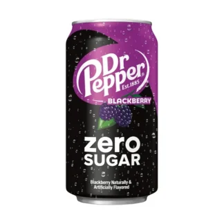 Dr Pepper Blackberry Zero Sugar - 24 Pack - 12oz (Cans)