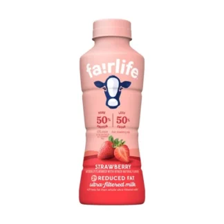 Fairlife Strawberry Reduced Fat Ultra-Filtered Milk - 12 Pack - 14oz (Plastic)