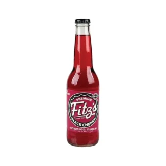 Fitz's - 24 Pack - Black Cherry - 12oz Glass