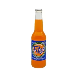 Fitz's - 24 Pack - Orange Pop - 12oz Glass