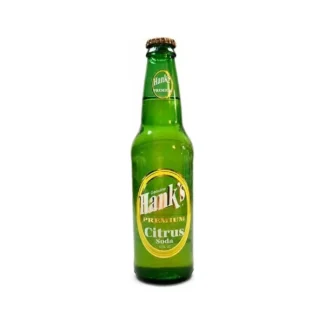 Hank's - 24 Pack - Citrus Soda 12oz Glass