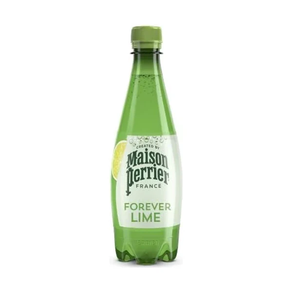 Maison Perrier Forever Lime Sparkling Water - 24 Pack - 16oz (Plastic)