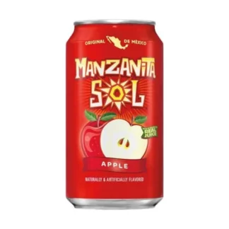 Manzanita Sol Apple Soda - 24 Pack - 12oz (Cans)