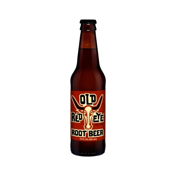 Old Red Eye Root Beer - 12 Pack - 12oz (Glass)