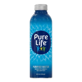 Pure Life Purified Water - 18 Pack - 20oz (Can)