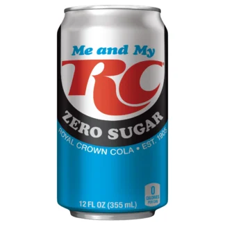 RC Cola Zero Sugar - 24 Pack - 12oz (Cans)