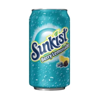 Sunkist Berry Lemonade - 24 Pack - 12oz (Can)