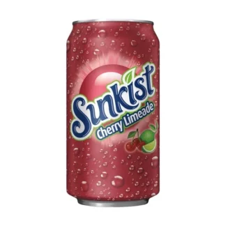 Sunkist Cherry Limeade - 24 Pack - 12oz (Can)