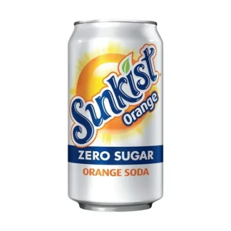 Sunkist Zero Sugar Orange - 24 Pack - 12oz (Can)